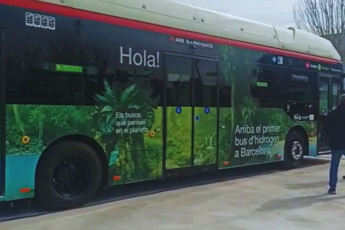 Autobús hidrógeno verde Barcelona